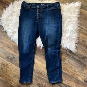 J. Crew Mercantile button fly jeans size 34